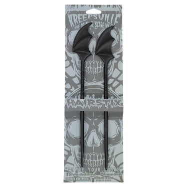Batwing Hair Sticks - Kreepsville